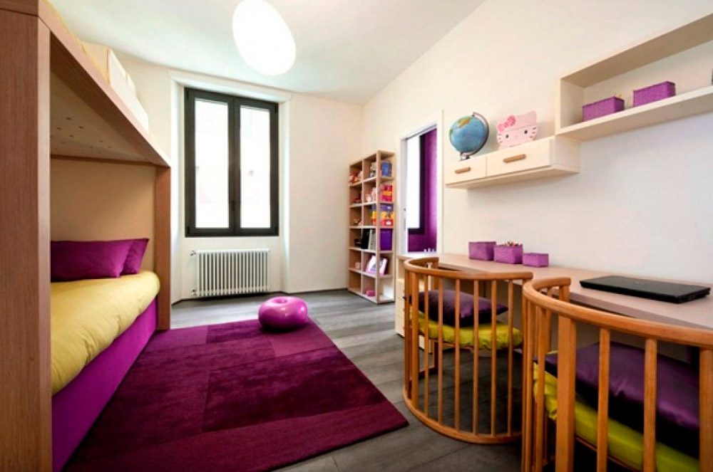 Dormitorio púrpura