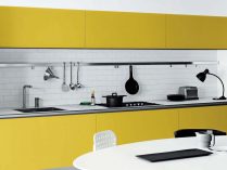 Muebles de cocina amarillos